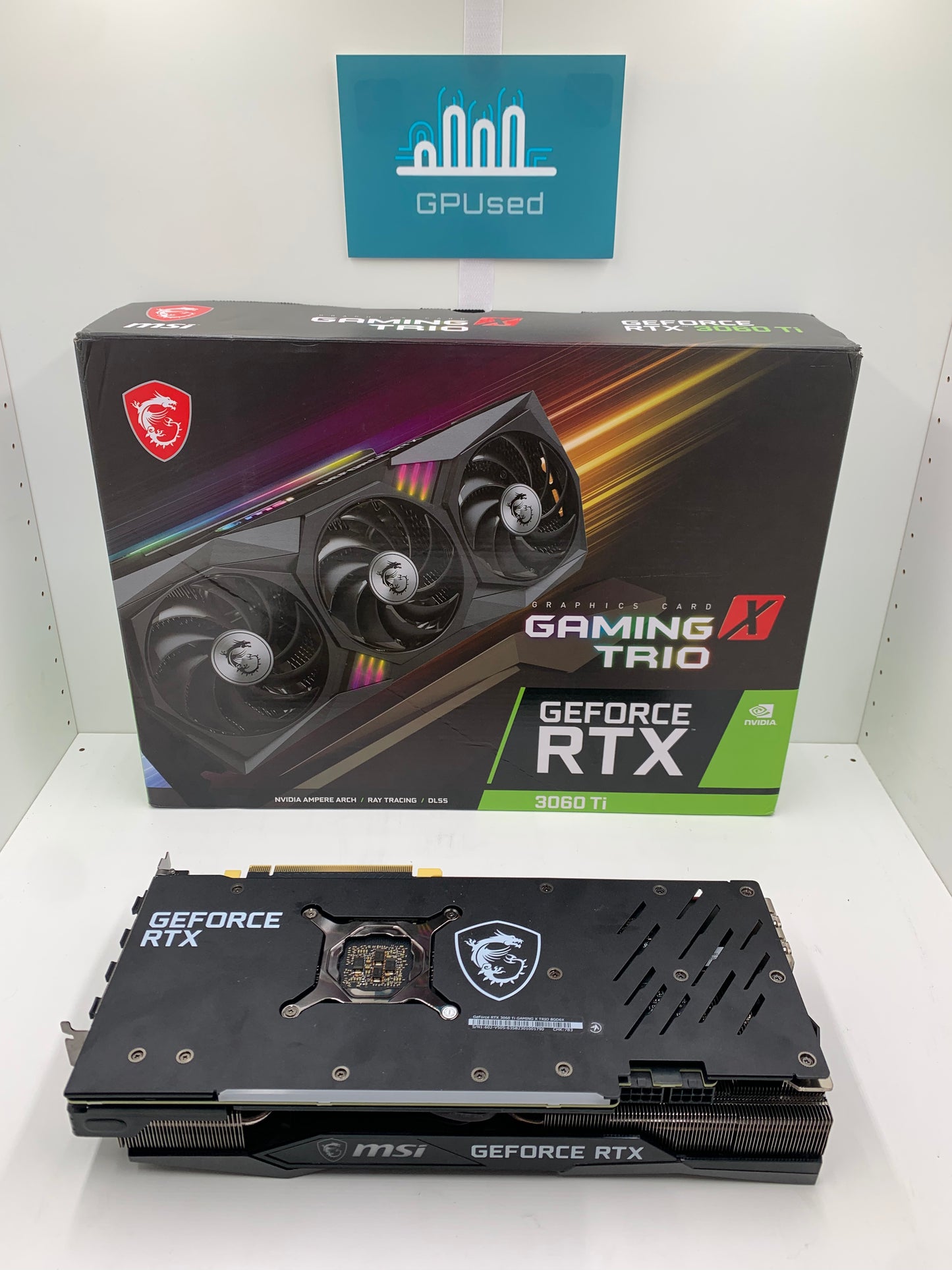 MSI Nvidia GeForce RTX 3060 Ti Gaming X Trio 8GB GDDR6 (Was £310.99)