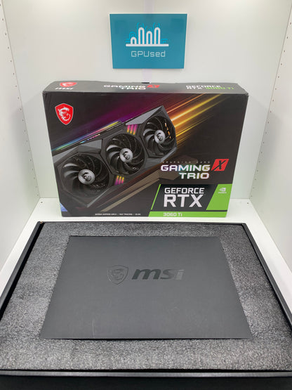 MSI Nvidia GeForce RTX 3060 Ti Gaming X Trio 8GB GDDR6 (Was £310.99)