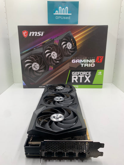 MSI Nvidia GeForce RTX 3070 Gaming X Trio 8GB GDDR6 - B