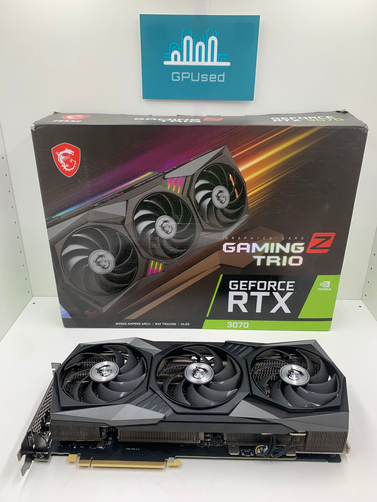 MSI Nvidia GeForce RTX 3070 Gaming X Trio 8GB GDDR6 - A, image 1