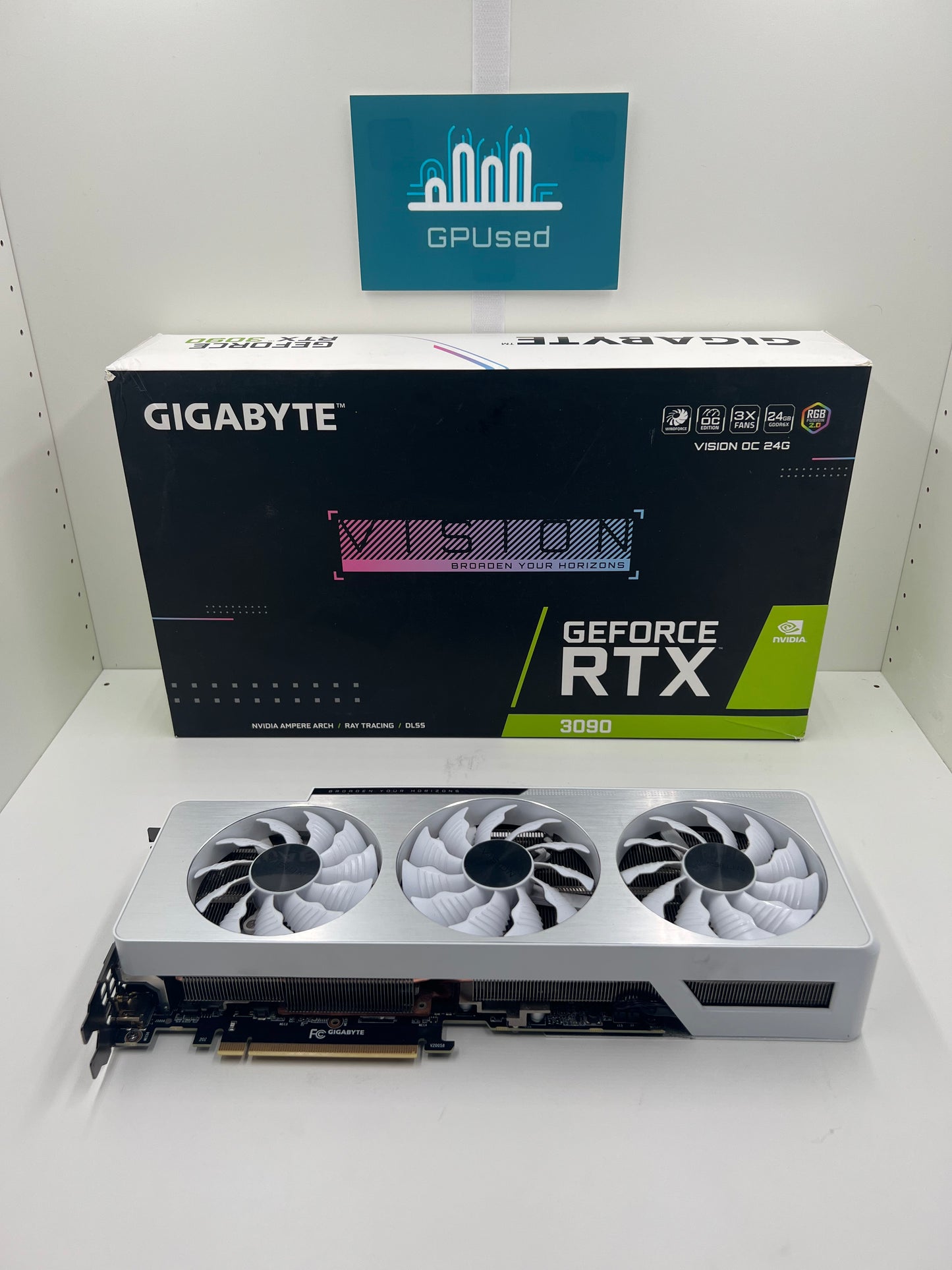 Gigabyte Nvidia GeForce RTX 3090 Vision OC 24GB GDDR6X - B