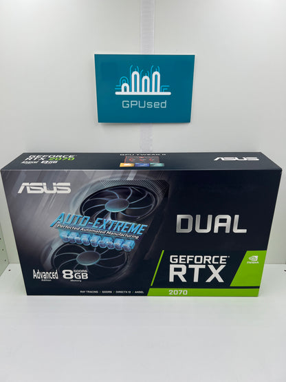 ASUS Nvidia GeForce RTX 2070 Dual 8GB GDDR6